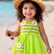 👗 Vestido de Niña – Talla en Foto – 10 USD ¡Mejores precios y calidad conmigo! - Img 56932337