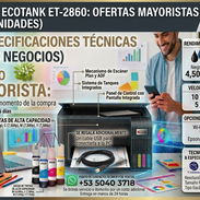 Impresora EPSON ECOTANK ET-2860 • OFERTA MAYORISTA PARA MIPYMES Y TCP - Img 55801743