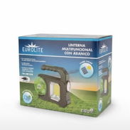 Lámpara Portátil LED con Panel Solar Recargable - Img 52663261