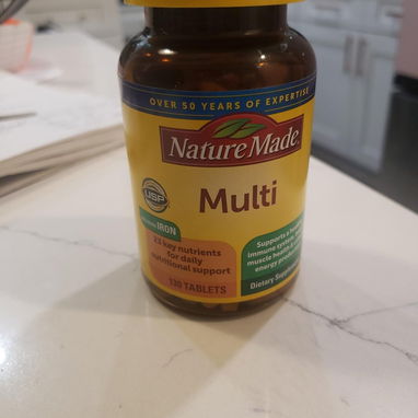 MULTIVITAMINAS MULTI NATURE MADE 130 TABLETAS - Img 123162645