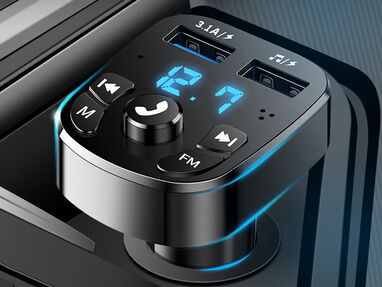 ⭕️ Reproductor MP3 de Carro ✅ NUEVO a Estrenar ✅ Receptor Bluetooth de Sonido - Img 49108518