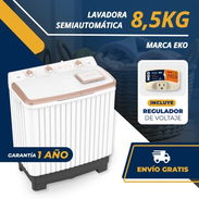 Lavadora Semiautomática 8.5Kg EKO (f) - Img 55226484
