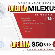 Excelente ventilador recargable - Img 54773428