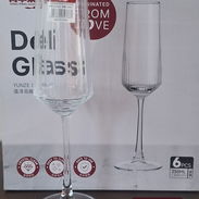 SET DE 6 COPAS DE CHAMPAÑA, SIDRA, Y VINO ESPUMOSO - Img 57218549