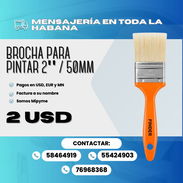 🎨 BROCHA PARA PINTAR 2'' / 50MM 🎨 💲 Precio: 2 USD - Img 55647148