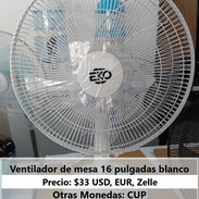 VENTILADOR DE MESA 16" UN AÑO DE GARANTÍA, EN OFERTA DE REBAJA POR ESTE MES DE SEPTIEMBRE - Img 51385278