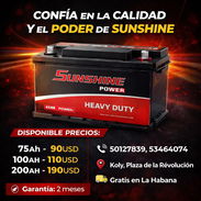 Baterías 12v45ah,60ah,65ah,75ah,100ah - Img 56936601