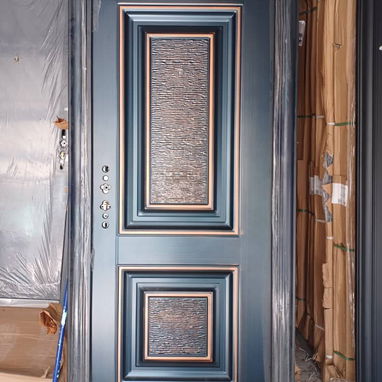 Puertas importadas de acero cromado.alta seguridad - 6/8