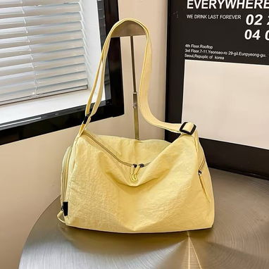🍒Bolso Bandolera de Gran Capacidad para Mujer (Butter Yellow)🍒 - 5/7
