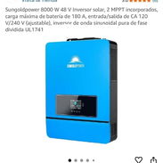Inversor solar Sungoldpower 8000W - Img 56085222