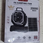Ventilador recargable F6 de 20000mah trae aparte panel solar BUEN PRECIO llame 53317308.nuevo - Img 57978171