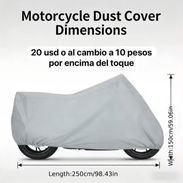 Capa para moto 250x140 cm - Img 56498973