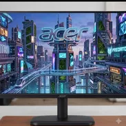 TANTO PARA JUGAR COMO PARA TU TRABAJO DIARIO MONITOR ACER 24 PULGADAS FULL HD, 100HZ SELLADO EN CAJA - Img 56983530