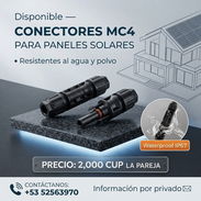 CONECTORES MC4 PARA PANELES SOLARES - Img 57921436