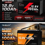 *Batería LiFePO4 (ideal para montar junto a Inversores dólares)* - Img 56842396
