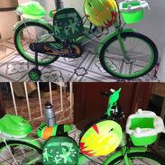 Bici de 20' nueva en caja con accesorios,casco, pomo ,mochila cesta delantera y trasera llame 54139070 - Img 45457309