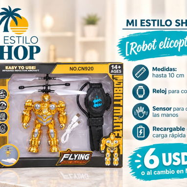 Juguete Robot Helicóptero - 2/2
