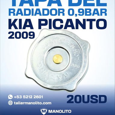 REFRIGERACIÓN Y AIRE ACONDICIONADO PARA KIA PICANTO 2009 - 4/4