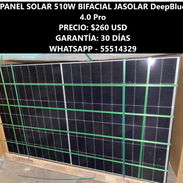 PANEL SOLAR 510W BIFACIAL JASOLAR DeepBlue 4.0 Pro, ENTREGA DE FACTURA, VARIEDAD DE PANELES SOLARES - Img 56945083