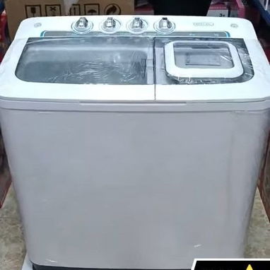 Lavadora Semiautomática Royal 10.5 kg, 3 niveles de agua Tapa panorámica Sistema de dúo lavado Precio 300 USD Transporte - 6/6
