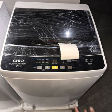 Lavadora ChiQ 10kg Automática | $315 con Transporte, Factura, Garantía y Doble Entrada de Agua - 3/3