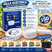 ¡OLLA ELÉCTRICA MULTIFUNCIONAL ! ENVIO GRATIS A ALGUNOS LUGARES DE LA HABANA PRECIO :50 USD Cocina fácil, rápido y del - Img 58075676