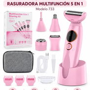 Rasuradora Multifunción 5 en 1 – Modelo 733 $40 USD * 🌸 5 funciones en 1: diferentes cabezales intercambiables admon - Img 58444078