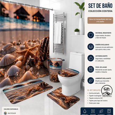 Set d baño d 5 piezas (WCO) - 10/10