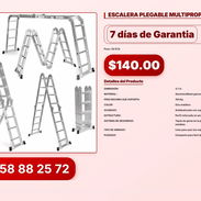 ESCALERA PLEGABLE MULTIPROPÓSITO 3.7M VPT#-0295 - Img 56830972