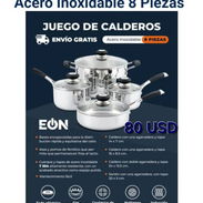 Juego de calderos. Marca EON. - Img 57444409