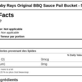 Sweet Baby Ray's BBQ Sauce 5 Gallon – Bulk Food Service Pail - 7/7