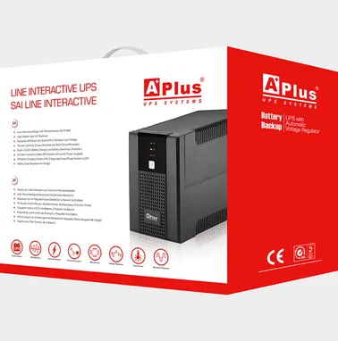 📦 EN SU CAJA Y SELLADO. BACKUP APLUS 1000 VA 600 WATT PANTALLA LCD 10 TOMAS 2 BATERIAS 12V 7A. TELF: 54833699 - Img 72084868