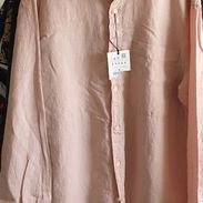 Camisa hombre Pull&bear contiene lino - Img 54818750