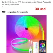 Tira Led neón RGB 5 mt - Img 50421254