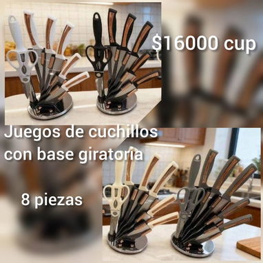 Diferentes juegos de cuchillos - 2/3