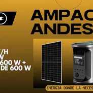 Estación de energía Ampace Andes + Panel solar de 600w - Img 53798034