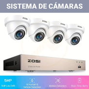 Sistema De Vigilancia Zosi CCTV 4 Cámaras 1080P Con DVR 8CH 5MP Lite H.265+ Detección AI Personas/Vehículos 245usd - Img 51846010