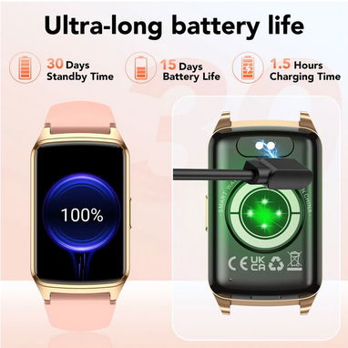 Smartwatch Fitness (Pantalla 1.57" HD) | videojuegoshabana.com - Img 122111544
