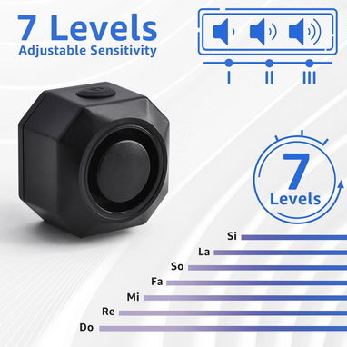 🧱​ ALARMA PARA MOTOS - BICICLETA - ETC 🧱​  SENSOR DE VIBRACION - RECARGABLE USB -- 5.887.23.60 - Img 104011763
