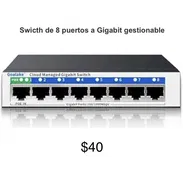 Swicth de 8 puertos a Gigabit gestionable Nuevos - Img 55236602