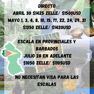 Pasajes a Guyana y otros destinos - Img 119935568