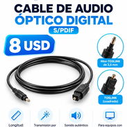 Cable de audio óptico a mini toslink 3.5mm - Img 49341437