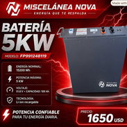 Batería de Litio 5KW - Img 56697262