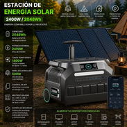 Estacion de energia solar 2400w/2048wh - Img 55822007