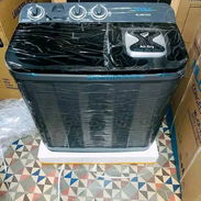 Lavadora Semiautomática doble tina 7kg marca MILEXUS negro Precio $195 USD Transporte incluido  Garantía y Factura - Img 53928922