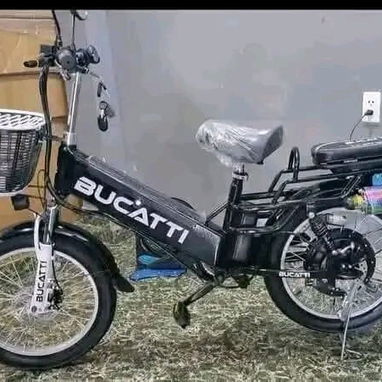 Bicicleta eléctrica Bucatti Características: - Potencia del motor: 1000whatts  - Voltaje  48v  - Amperaje 22.5ah  - Reco - Img 124777881