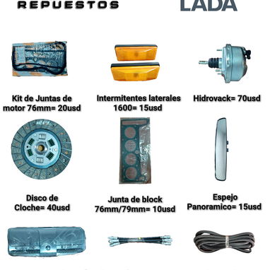 Piezas de Peugeot y Lada nuevas. Contacto +5353885834 - Img 123124841