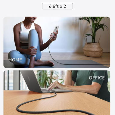 🔌 CABLE USB-C INIU 240W CARGA RÁPIDA TRENZADO PARA IPHONE, SAMSUNG, MACBOOK Y MÁS ENVÍO + GARANTÍA - Img 122299232