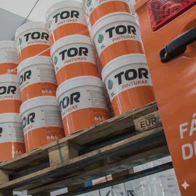 👌🏼Tanqueta de 15 L de Pintura Vinil TOR Blanco Mate. 👌🏼De fábrica - Img 119311630