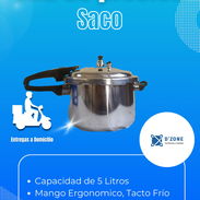 Olla de Presión para gas e Inducción. Garantía. Capacidad de 5 Litros y Medio. - Img 54064405